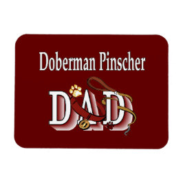 Doberman Pinscher Dad Magneet