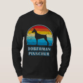 Doberman Pinscher  Design Dog T-shirt (Voorkant)