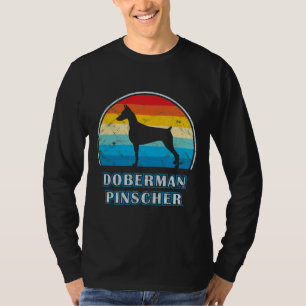 Doberman Pinscher Design Dog T-shirt