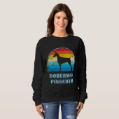 Doberman Pinscher Design Dog Trui (Voorkant volledig)