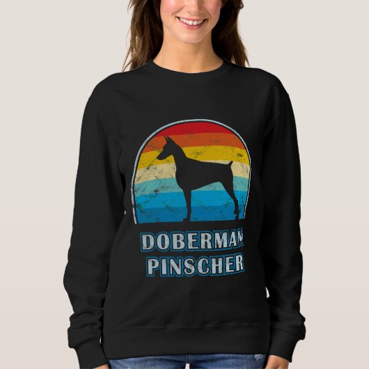 Doberman Pinscher Design Dog Trui (Voorkant)