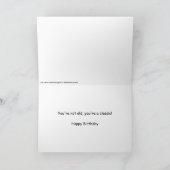 Doberman Pinscher die Klassieke Auto drijven Kaart (Binnen)