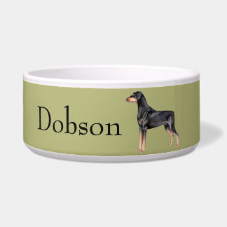 Doberman Pinscher Dog Bowl Voerbakje