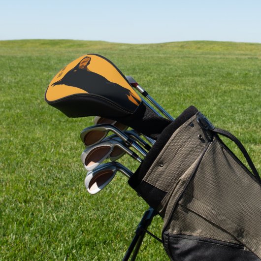 Doberman Pinscher Dog Golfheadcover (Insitu)