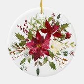 Doberman Pinscher Dog - kerstboom Keramisch Ornament (Achterkant)