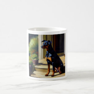 Doberman Pinscher Dog Koffiemok