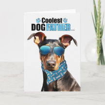 Doberman Pinscher Dog Koolest Dad Vaderdag