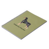Doberman Pinscher Dog-laptop Notitieboek (Linkerzijde)
