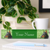 Doberman Pinscher dog Naambordje
