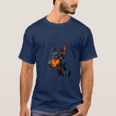Doberman Pinscher dog T-shirt (Voorkant)