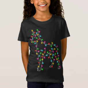 Doberman Pinscher Dogs Tree-kerstfeestjes T-shirt