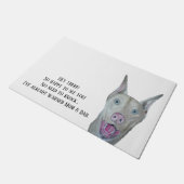Doberman Pinscher Door Mat (Schuin)