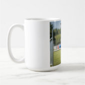 Doberman Pinscher Elegant Coffee Mok (Links)