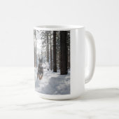 Doberman Pinscher Elegant Coffee Mok (Voorkant rechts)