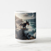 Doberman Pinscher Elegant Coffee Mok (Center)