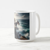 Doberman Pinscher Elegant Coffee Mok (Voorkant rechts)