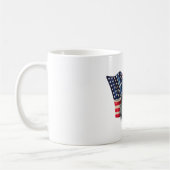Doberman Pinscher Flag Koffiemok (Links)