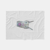 Doberman Pinscher Fleece Deken (Voorkant (Horizontaal))