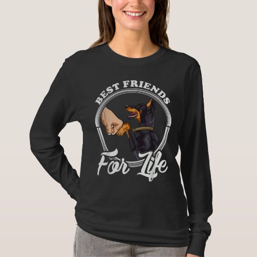 Doberman Pinscher Funny Doberman Lover 96 T-shirt (Voorkant)