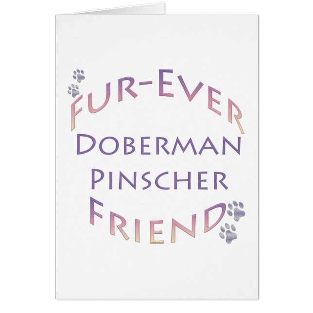 Doberman Pinscher Furever (Voorkant)
