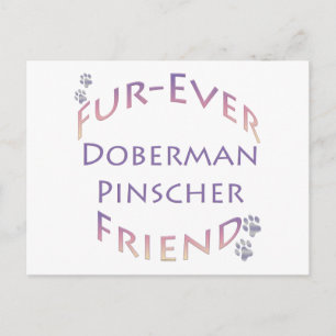 Doberman Pinscher Furever Briefkaart