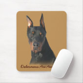 Doberman Pinscher Geweldige Mousepad Muismat (Met muis)
