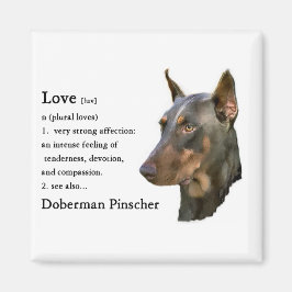 Doberman Pinscher Gifts Magneet