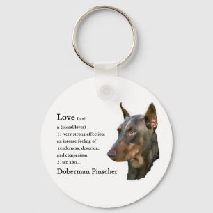 Doberman Pinscher Gifts Sleutelhanger
