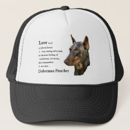 Doberman Pinscher Gifts Trucker Pet
