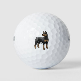 Doberman Pinscher Golfballen