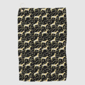 DOBERMAN PINSCHER GOLFHANDDOEK (Voorkant)