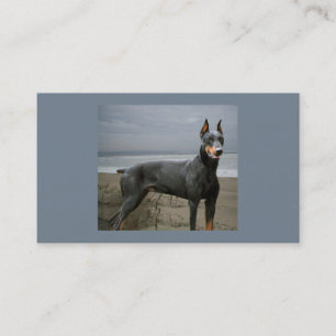Doberman Pinscher Hondenliefhebber Visitekaartje