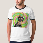 Doberman Pinscher Hypnosis T-shirt (Voorkant)