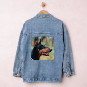 Doberman Pinscher in de Bossen Denim Jacket (Hangar)