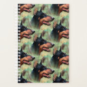 Doberman Pinscher in de Bossen Planner (Voorkant)