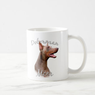 Doberman Pinscher (Isabella) mam 2 Koffiemok