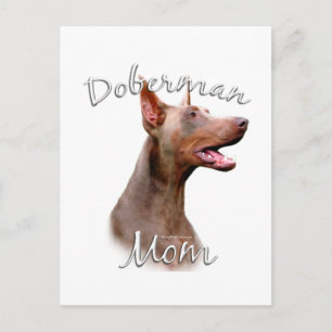 Doberman Pinscher (Isabella) Moeder 2 Briefkaart