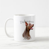 Doberman Pinscher (Isabella) Moeder 2 Koffiemok (Links)