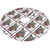 Doberman Pinscher Kerstmis Kerstboom Rok (Gekanteld)