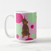 Doberman Pinscher Koffiemok (Links)