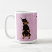 Doberman Pinscher Koffiemok (Links)