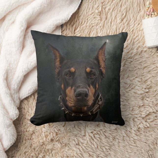 Doberman Pinscher Kussen (Deken)