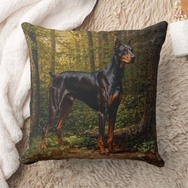 Doberman Pinscher Kussen (Deken)