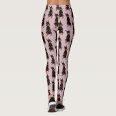 Doberman Pinscher Leggings (Achterkant)