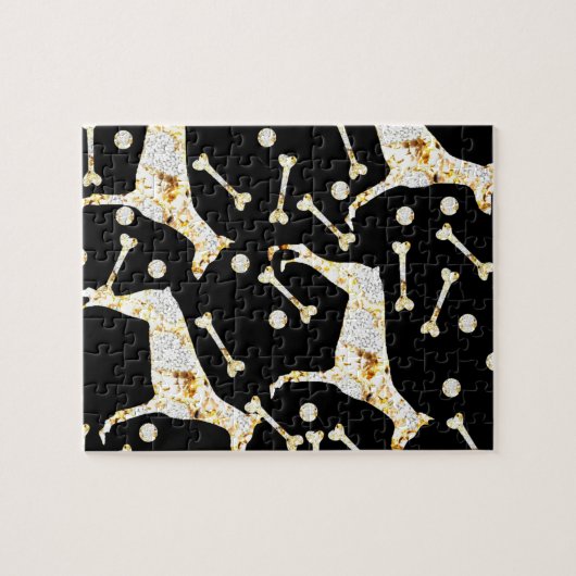 DOBERMAN PINSCHER LEGPUZZEL (Horizontaal)