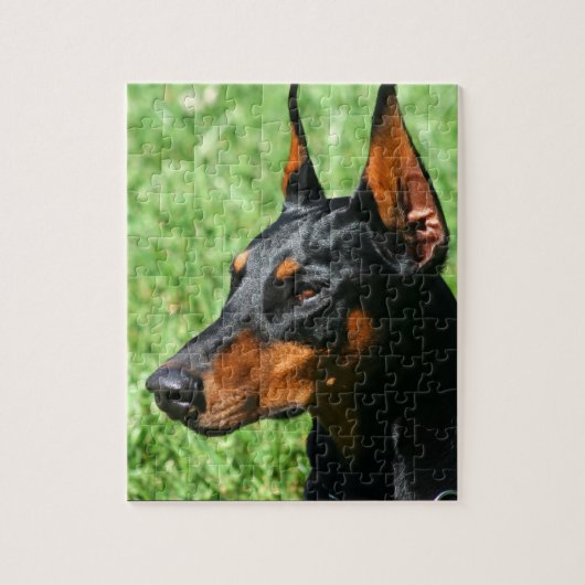 Doberman Pinscher Legpuzzel (Verticaal)