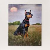 Doberman Pinscher Legpuzzel (Verticaal)