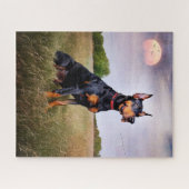 Doberman Pinscher Legpuzzel (Horizontaal)