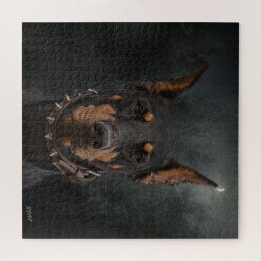 Doberman Pinscher Legpuzzel (Horizontaal)