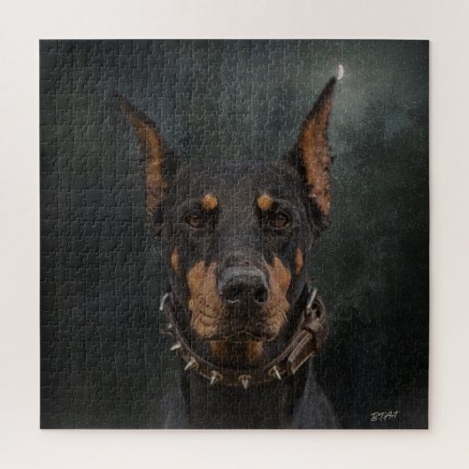 Doberman Pinscher Legpuzzel (Verticaal)